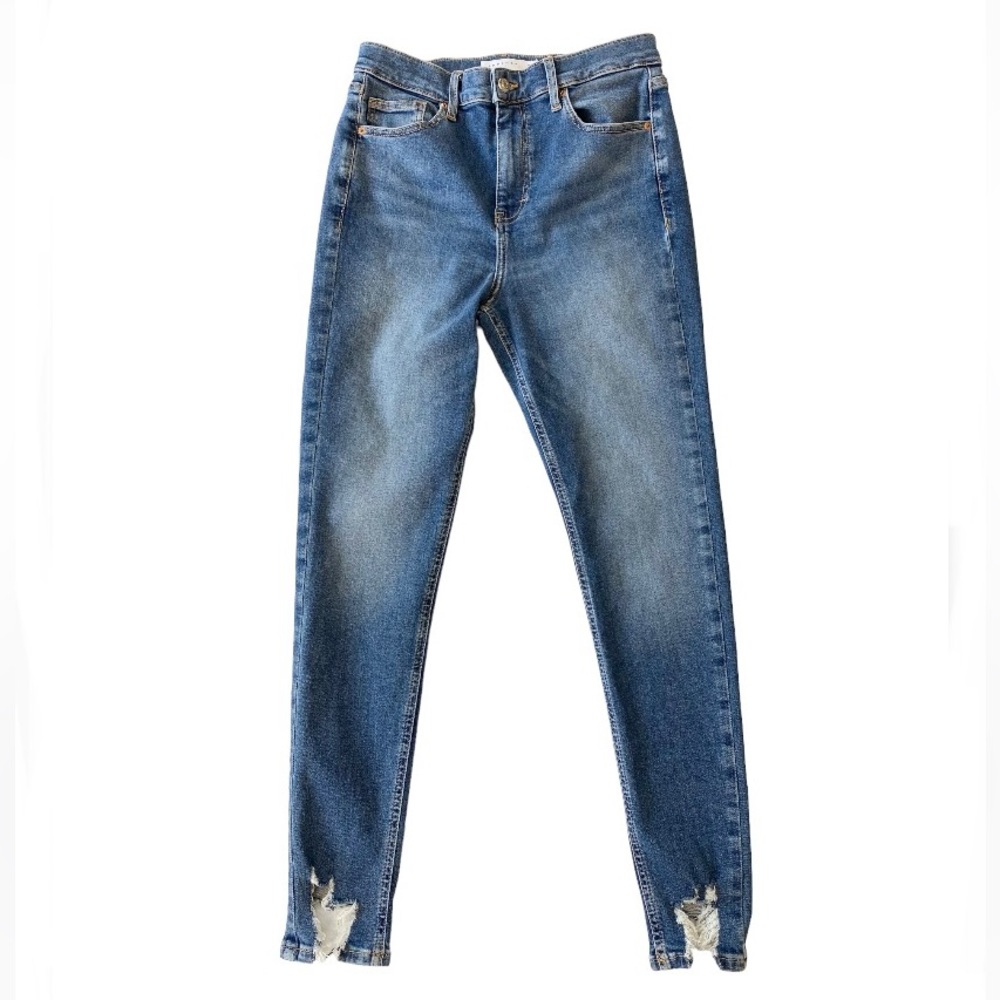 Topshop Jamie Hight Waist Ankle Jean